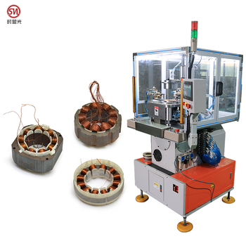 Micro motors DC brushless motors cooling fans Fully automatic four-station winding machine